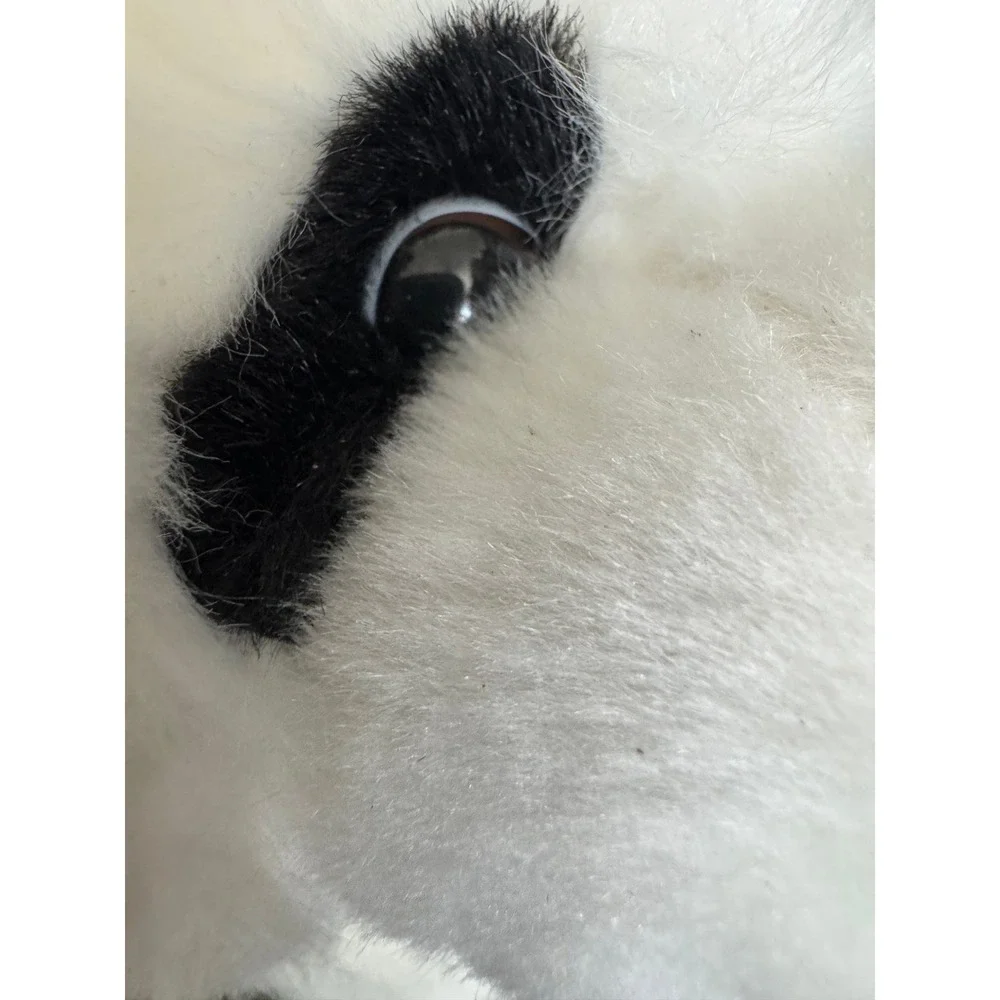 FAO Schwarz 2019 Boutique Zhen Panda Plush With Papers Sitting 10 Inchs